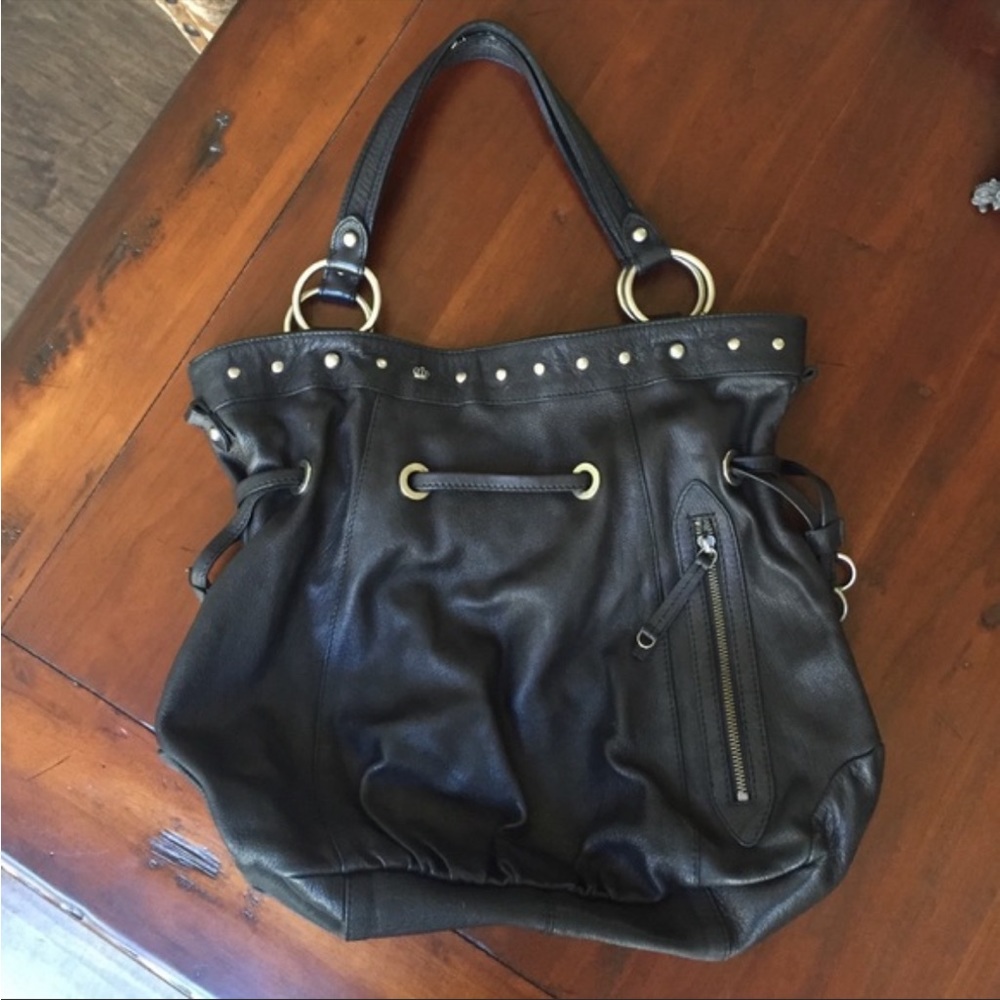 *****ISO**** Juicy Couture Leather Hobo Bag w/ Studs *****ISO****